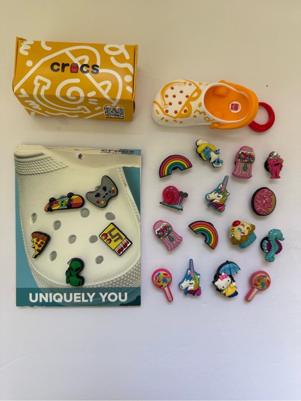 Crocs Jibbitz and accessory bundle